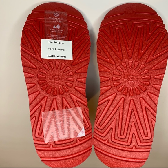 NWOT: UGG Women's Classic Clear Mini Plush Ankle Boot Size 5 - Picture 8 of 8